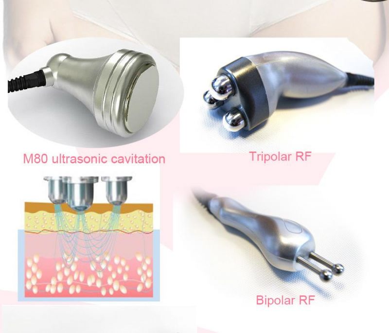 Multipolar Radio Frequency Cavitation Slimming Beauty Equipment