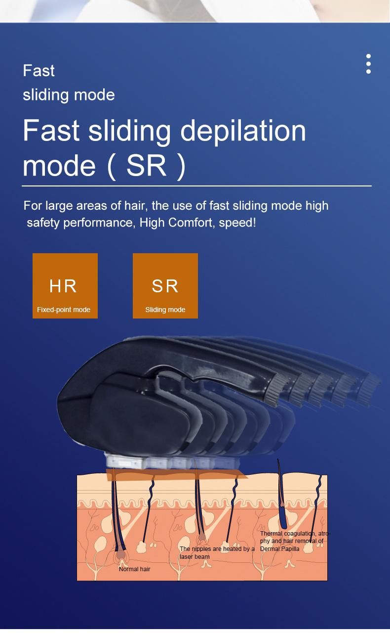 The Best Beauty Equipment IPL Hair Removal Skin Rejuvenation Acne Treatment Four Handles Laser Machine IPL