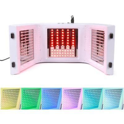 PDT Machine 7 Color Lights LED Photon Therapy Facial Mask for Anti-Aging Skin Rejuvenation Machine
