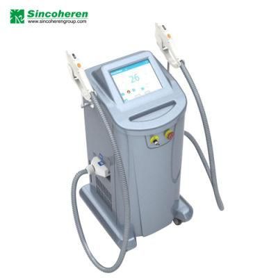Skin Care 2021 New Products 2 in 1 IPL+ Carbon Laser Black Doll Laser Machine Hair Removal Medical Equipment