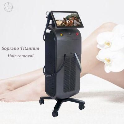 Titanium 755nm 808nm 1064nm Diode Laser 1200W Ice Laser Hair Removal Machine Laser