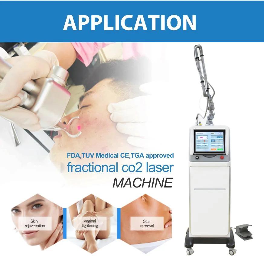 2021 Skin Rejuvenation CO2 Fractional Laser Carbon Dioxide Laser Beauty Machine Beauty Device