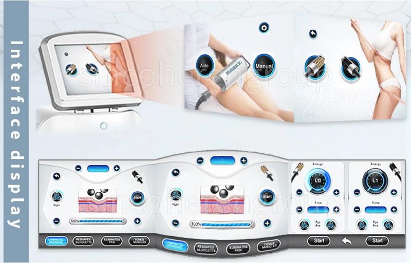 7D Roller Endoroller for Cellulite Reduction Fat Removal Body Slimming Roller Massager Muscle Toning and Relaxation Machine