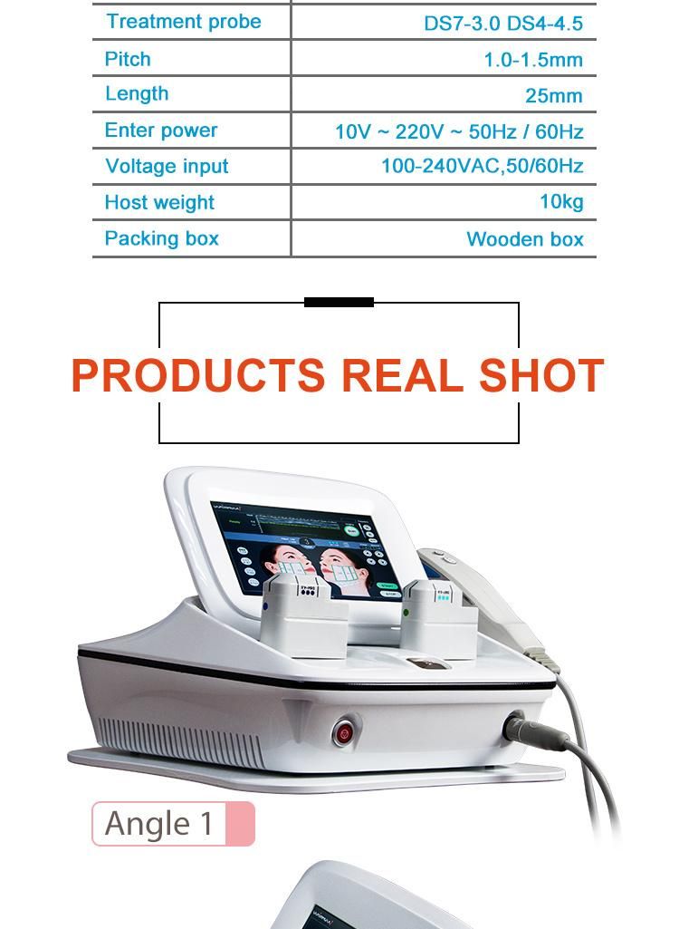 2019 Newest Hifu Focused Ultrasound Skin Tightening Machine