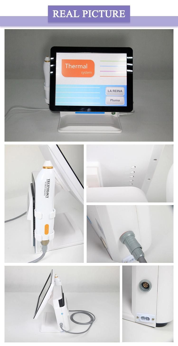 Professional RF Fractional Microneedle Machine for Wrinkle Removal Skin Tightening