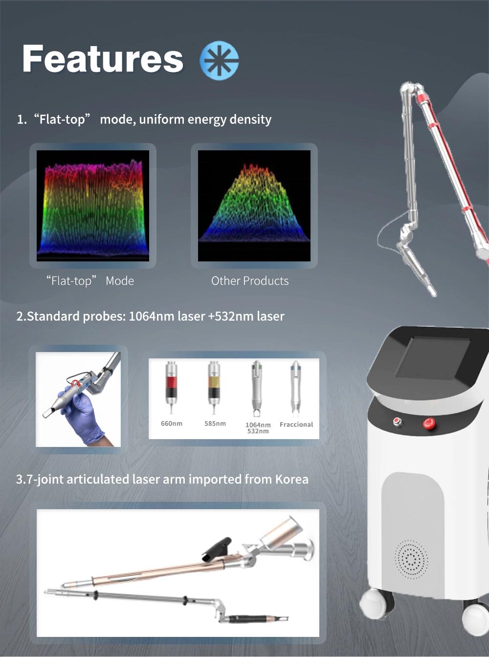 Super Picosecond Tattoo Machine for Skin Resurfacing and Pigmentation Removal