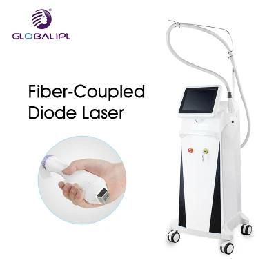 Germany Import CE Approved Painless Permanent 755nm 808nm 1064nm Fiber Diode Laser Hair Removal