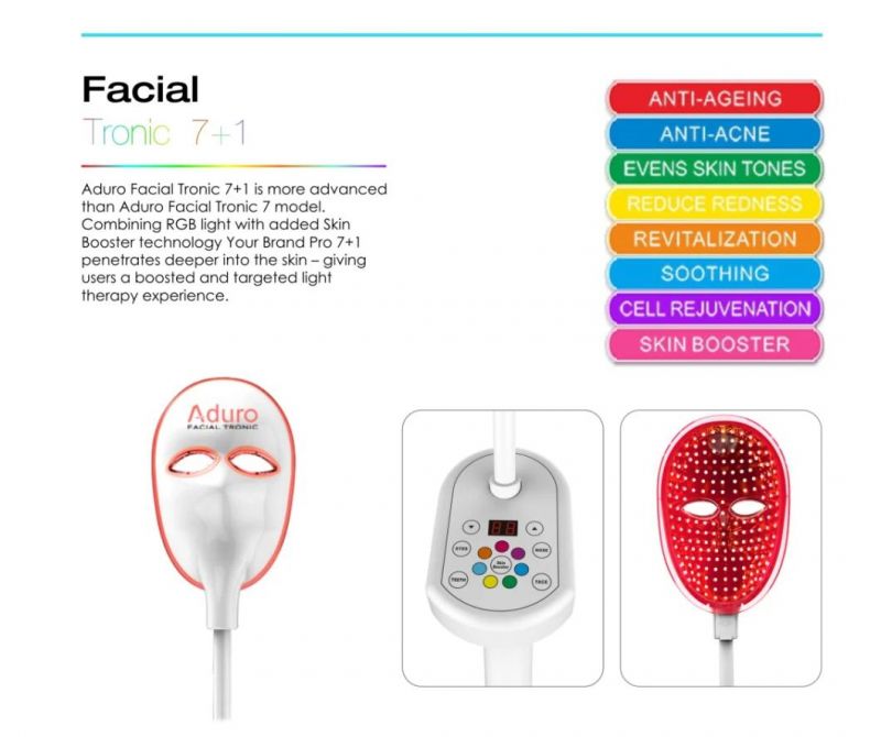 Mk177 RGB+1 Facial Mask Aduro Salon Mask Remove Wrinkle Cell Activation