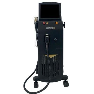 Beauty Salon Equipment 755 808 1064 Nm Diode Ice Laser Hair Remove Machine