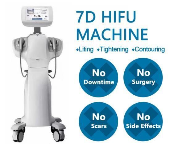 Hifu 7D Machine Body Face Lifting and Hifu 2 in 1 Vaginal Tightening Rejuvenation 7D Hifu Machine