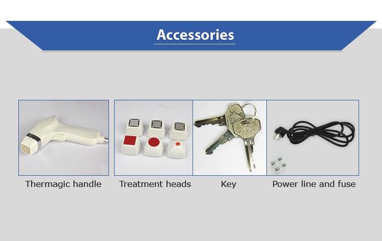 Effective 6 Operation Heads Thermagic Microcurrent Face Lift Machine