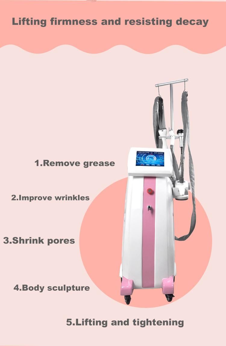 Wrinkle Removal Treatment Vacuum Roller Slimming Vela Shape Machine for Sale