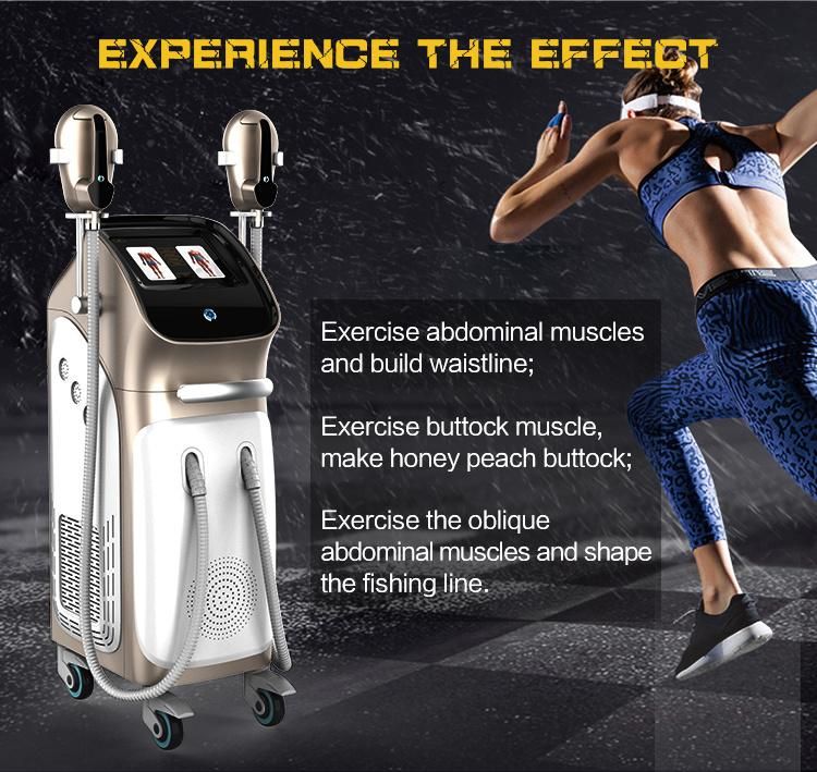 2022 Hiemt Focused Electromagnetic Wave Fat Burn Weightloss Body Slimming Sculpting Muscle Building Machine