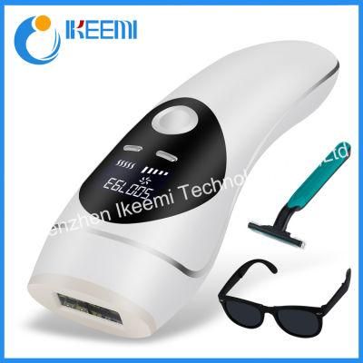 2022 New Beauty Devices 36W Hair Removal Instrument Set with Glasses and Razor Laser 5-Range IPL Equipment Home Use