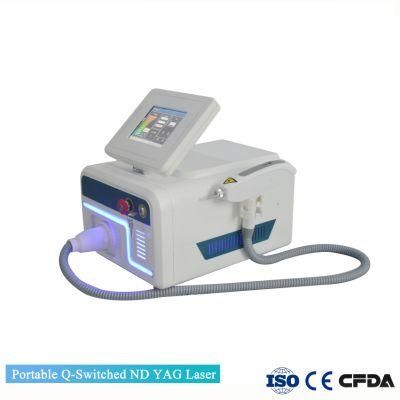 1064nm 532nm 1320nm Q Switched ND YAG Laser Removal Carbon Peeling