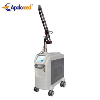 Dermotology Tattoo Removal Picosecond Laser Equipment Best Seller Picosecond Laser Pulse Width 300PS ND YAG Machine HS-298 Apolo