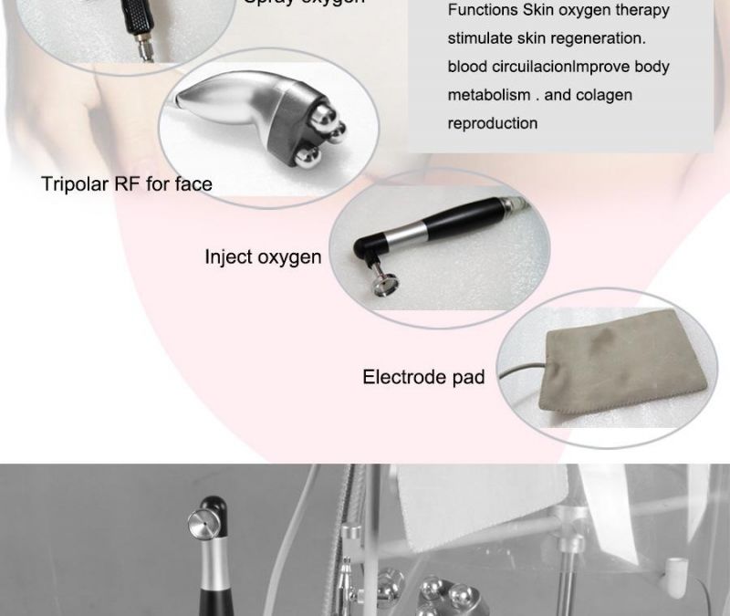 G882A Biophoton Water Spray Oxygen Inject Peel Machine with RF Bipolar&Tripolar