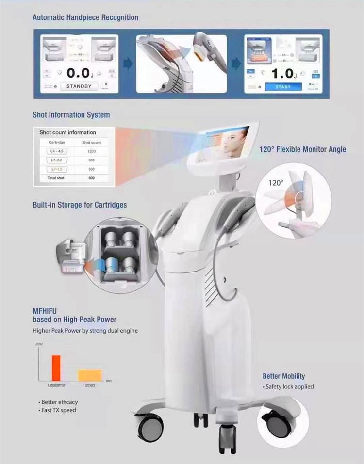 Hifu 7D Machine Body Face Lifting and Hifu 2 in 1 Vaginal Tightening Rejuvenation 7D Hifu Machine