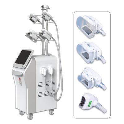5s Cryolipolysis for Fat Freezing with 4 Handles Work Together Cryo Therapy Slimming Machine