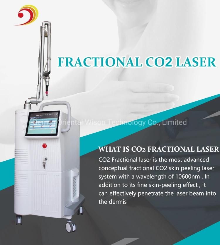 Professional Vaginal Tightening Fractional CO2 Lasers Dermatology Laser Stretch Mark Remover CO2 Fractional Laser