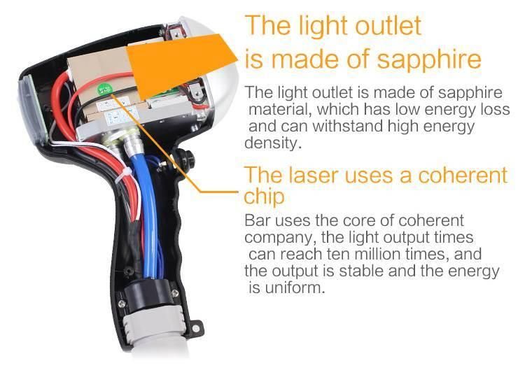 Factory Promotion Beauty Machine 3 Wave Diode Laser Hair Removal Machine