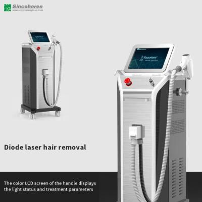 Latest Diode Laser Removal 3 Wavelengths Alexandrite Laser 755nm 808nm 1064nm Laser Hair Removal Machine