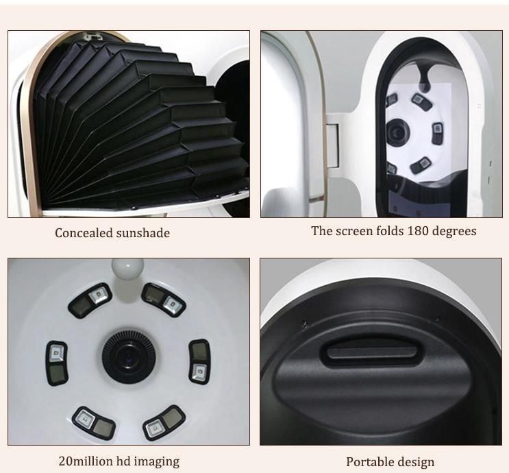 3D Digital Facial Analysis Skin Analyzer Machine