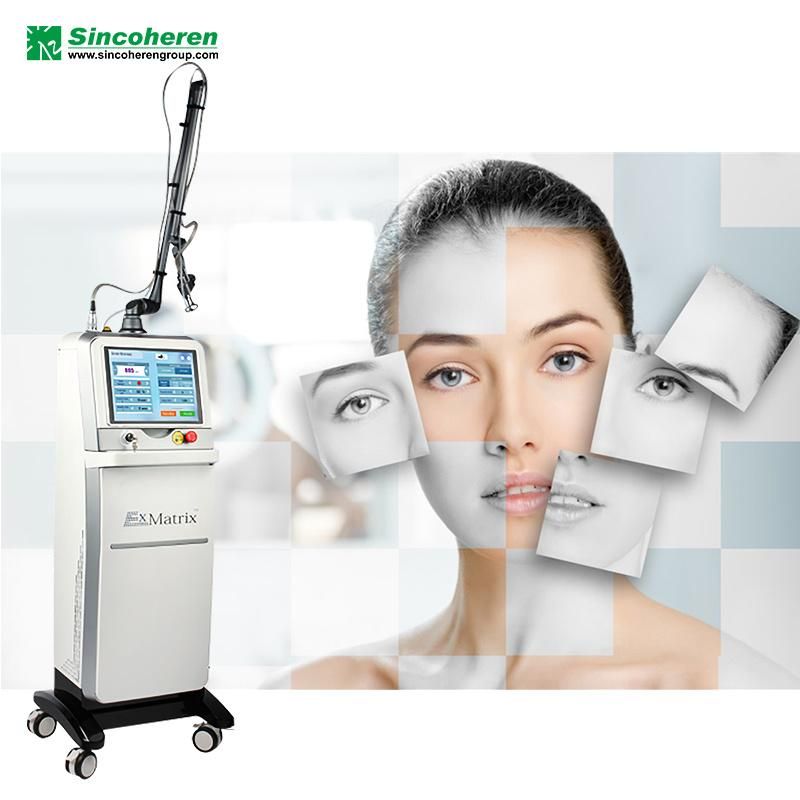 2021 Medical Aesthetics CO2 Fractional Laser for Remove Wrinkles and Spots with Face Brightening Beauty Machine