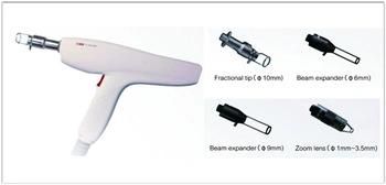 Portable Erbium Glass Fractional Laser 2940nm Fractional Erbium YAG for Scar Treatment Toning Fine Lines