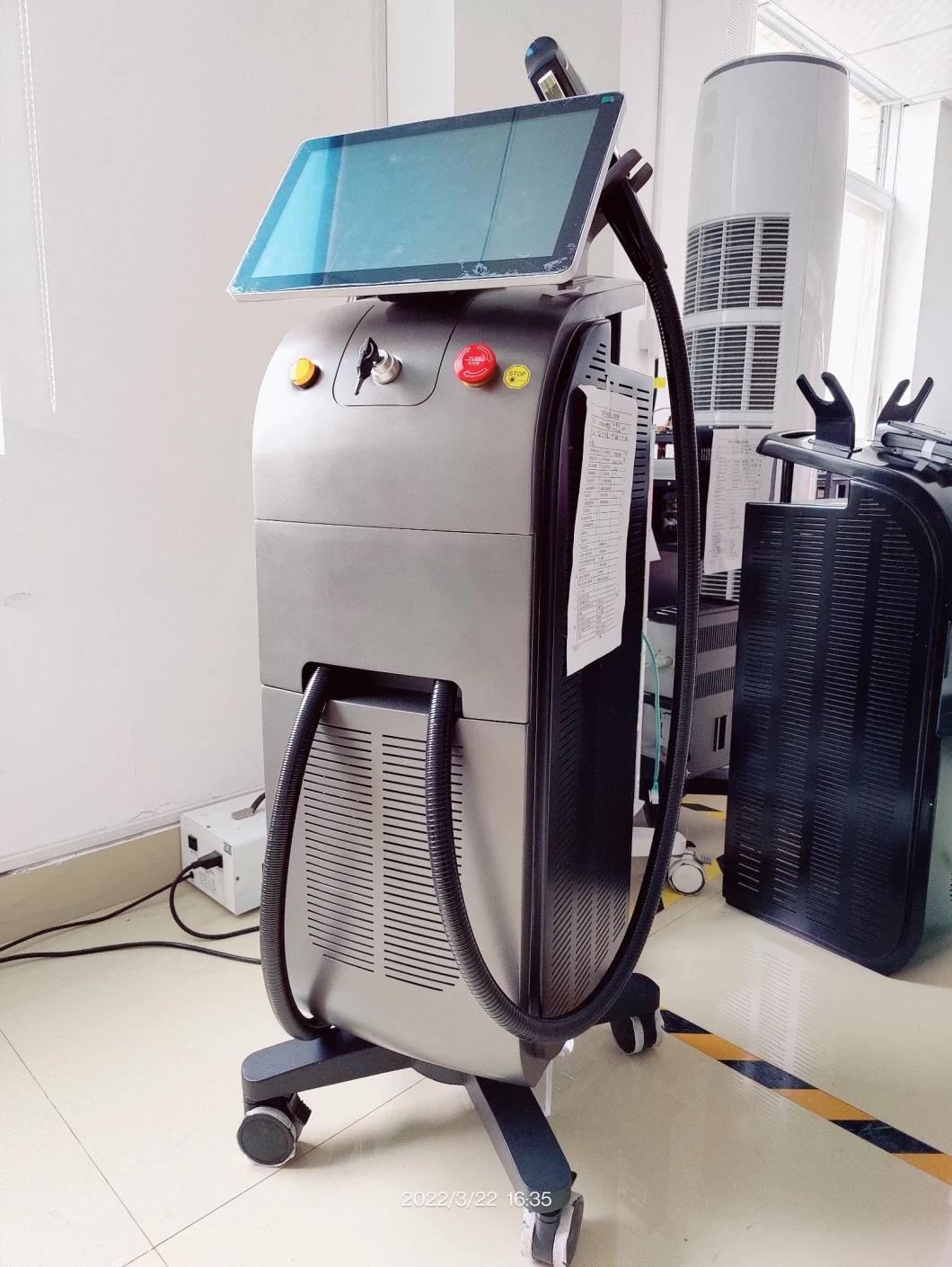 High Efficiency and Quality All in One Skin Laser Machine 3 in 1 Shr IPL + 808 Diode Laser+ND YAG Laser Beauty Machine