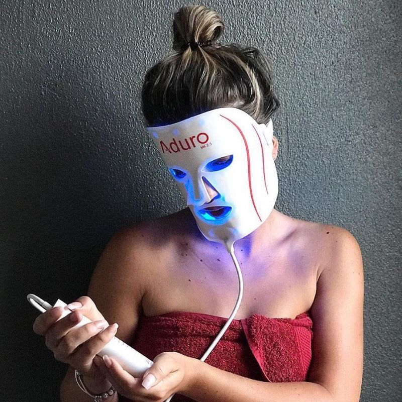 Aduro 7+1 Colors LED Photon Therapy Rejuvenation Face Mask