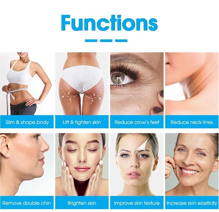 Hifu Skin Lifting Wrinkle Removal Body Shaping Fat Remove Beauty Salon Equipment