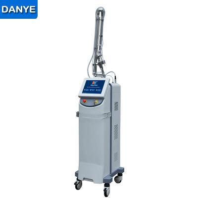 10600 Nm CO2 Fraksiyonel laser Skin Resurfacing Scar Removal Beauty Laser Machine