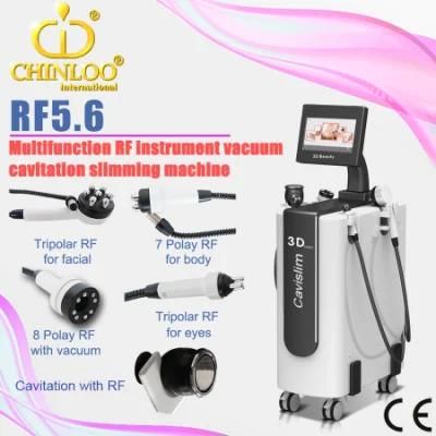 Salon Vacuum Cavitation RF Slimming Beauty Machine RF5.6