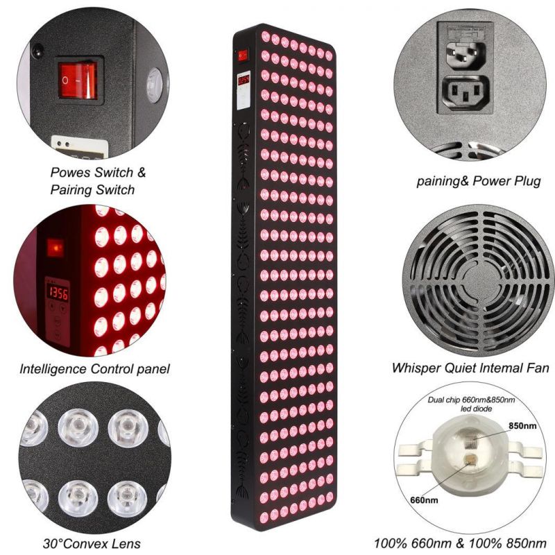 Rlttime Wholesale Full Body LED Infrared Light Therapy 1000W Red Light Therapy Panels