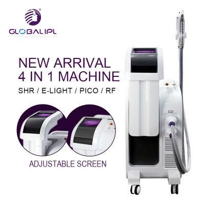 Best Top Selling IPL+E Light+RF+YAG Laser Multi-Functional Beauty Machine