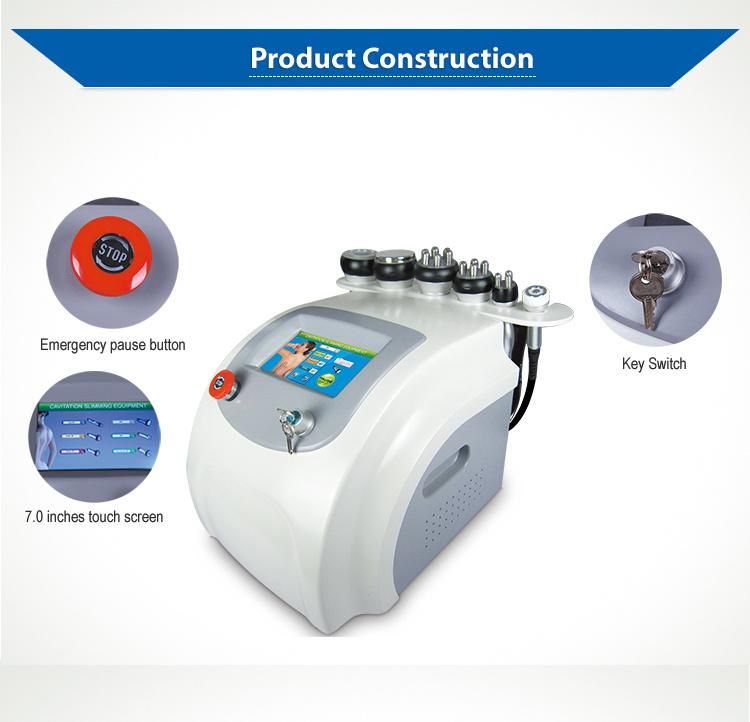 Advanced Cavitation Vacuum RF Anti-Cellulite Machine 6 in 1