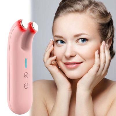 Hot Selling Anti-Wrinkle Face Lift Skin Tightening EMS LED Photon Therapy Facial Massage RF Beauty Device