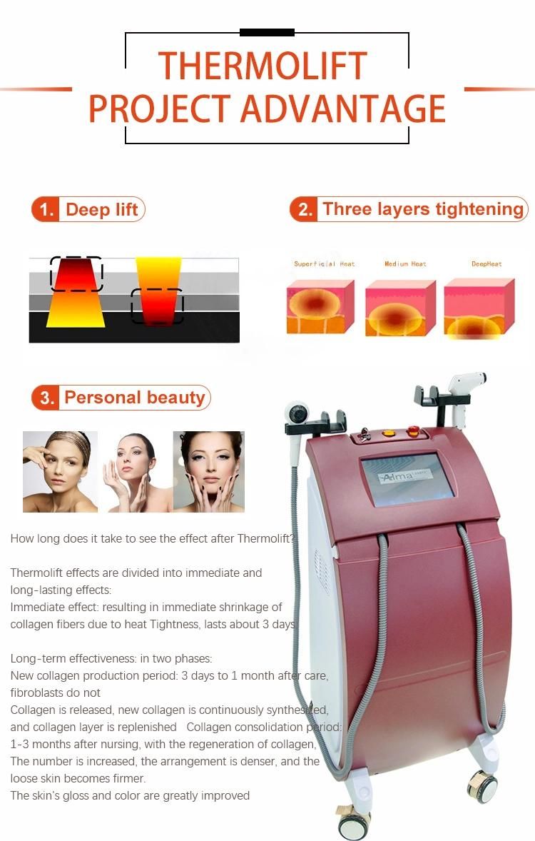 2019 New Radio Frequency Face Lift Thermolift Machine