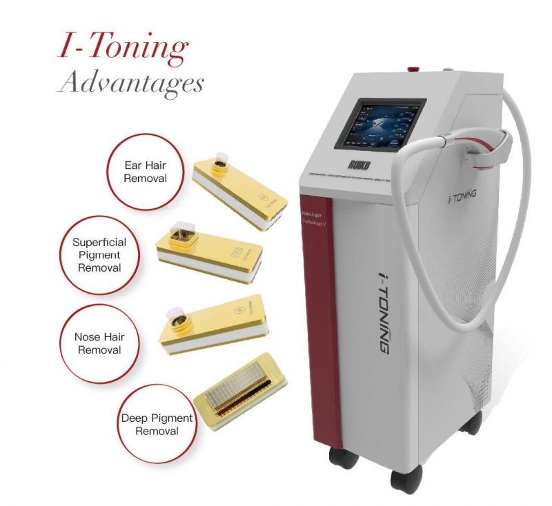 Shr IPL Equipment for Hair Removal, Pigment Treatment, Skin Care