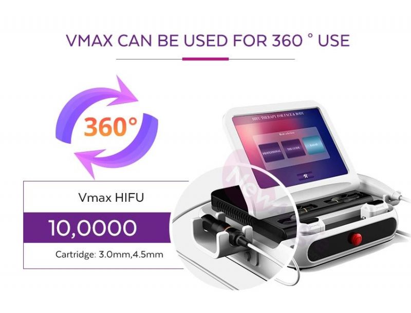 3D Vmax Hifu Esthetic Machines High Intensity Focused Ultrasound Face Lift Equipment Price