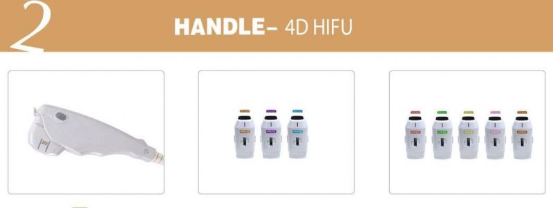Sincoheren Triple Handle 13 Cartridge 3D 4D 5D Hifu Vaginal Face Body and Face Lifting Beauty Hifu Powerful Machine