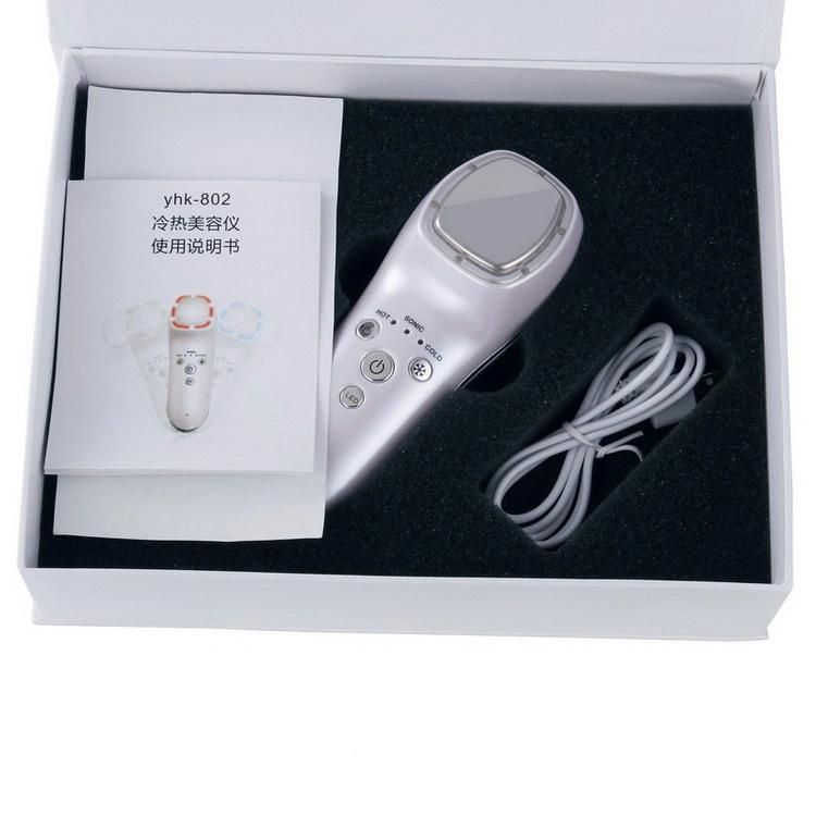 Home Use Anti-Aging Beauty Facial Machine Hot Cold Hammer