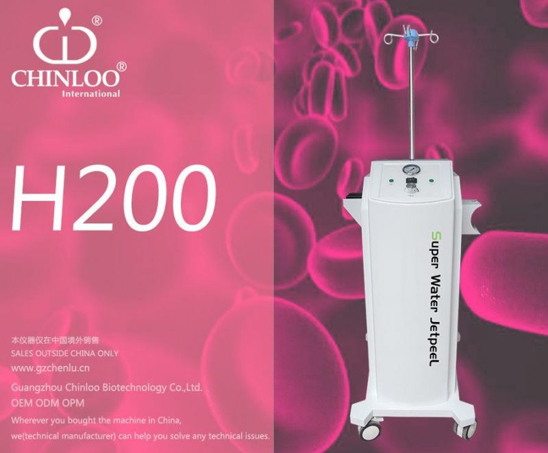 H200 Skin Whitening Injection Malaysia Oxygen Therapy Facial Machine Exfoliator