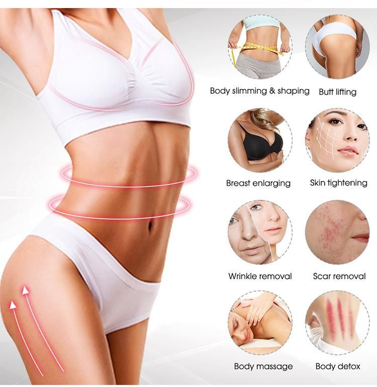 27 Cups Breast Enlargement Hip Beautifying Nipple Suction Device Vacuum RF Cavitation Slimming Machine