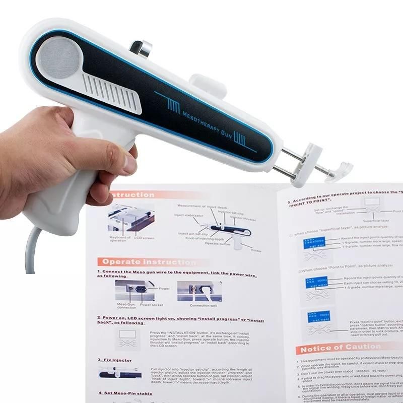 Pistor Single Needle Mesotherapy Prp Injection Gun Water Injector Pen