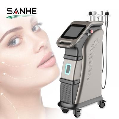 Fractional RF Microneedle Facial Skin Tightening Face Lifting Machine