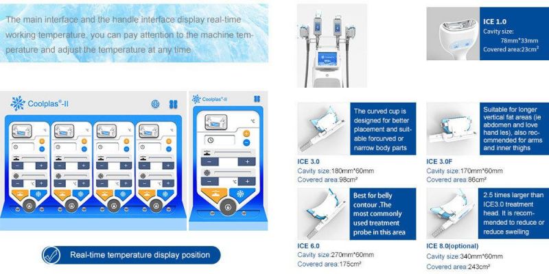 Germany Fat Freeze Most Effective Sincoheren Coolplas CE Approved Cryotherapy Cryo Fat Freezing Machine