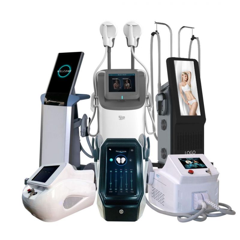 2022 Newest EMS Muscle Electromagnetic Non-Invasive Slim Beauty Machine Emslim Machine EMS Burning Fat EMS Machine