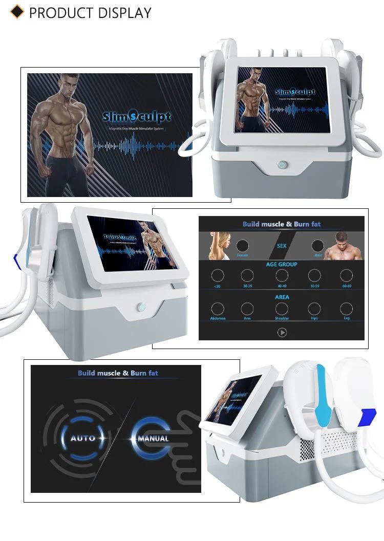 5 Handles Slimsculpt Em Muscle Stimulator Electromagnetic Muscle Stimulator Machine